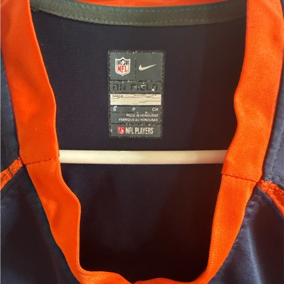 NFL Broncos Wolfe On Field Jersey with Orange and Navy sz: Small - Picture 2 of 4